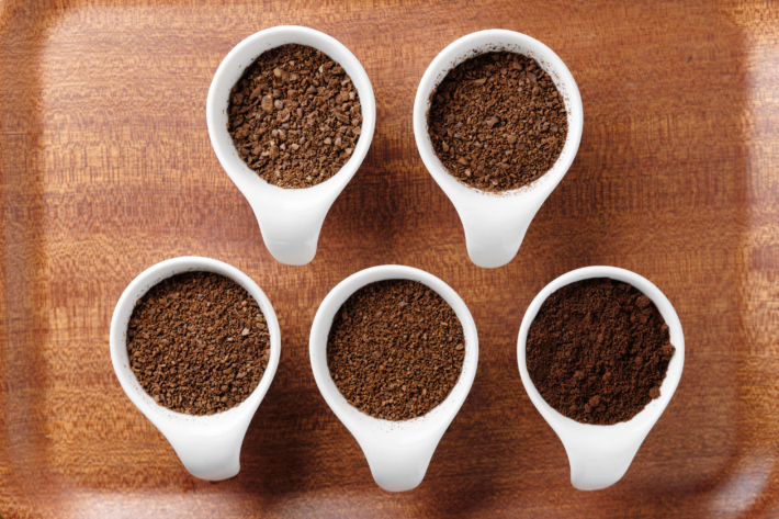 コーヒー豆の挽き方！5段階の挽き加減と味の違い – Brewence